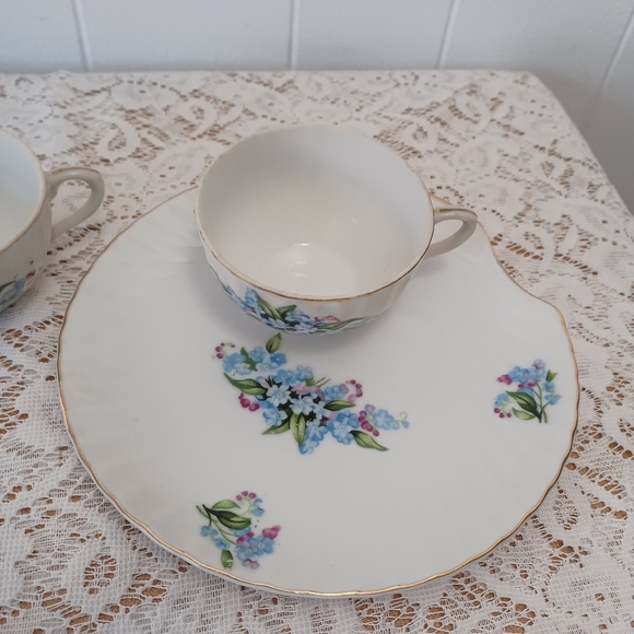 2 Tea Cups And Plate - Picture 2 of 7
